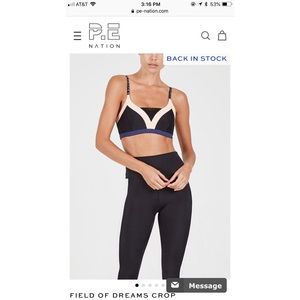 P.E Nation Field of Dreams Crop S New